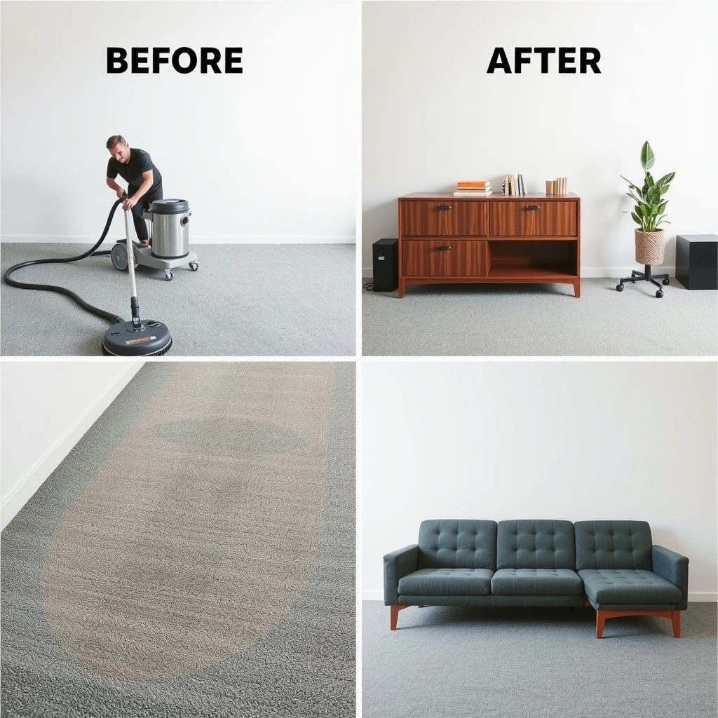 Professional carpet and upholstery cleaning service